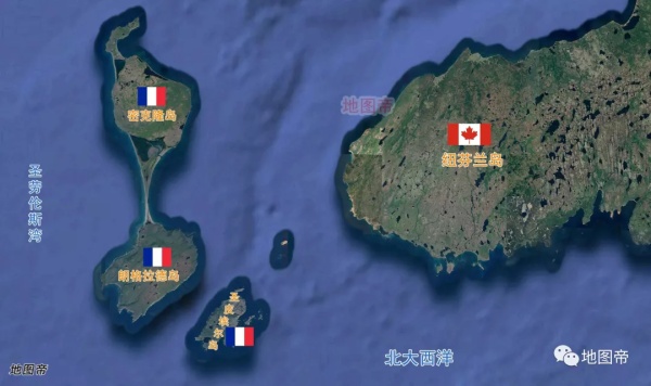 圣皮埃尔和密克隆群岛为什么不是加拿大而是法国的?