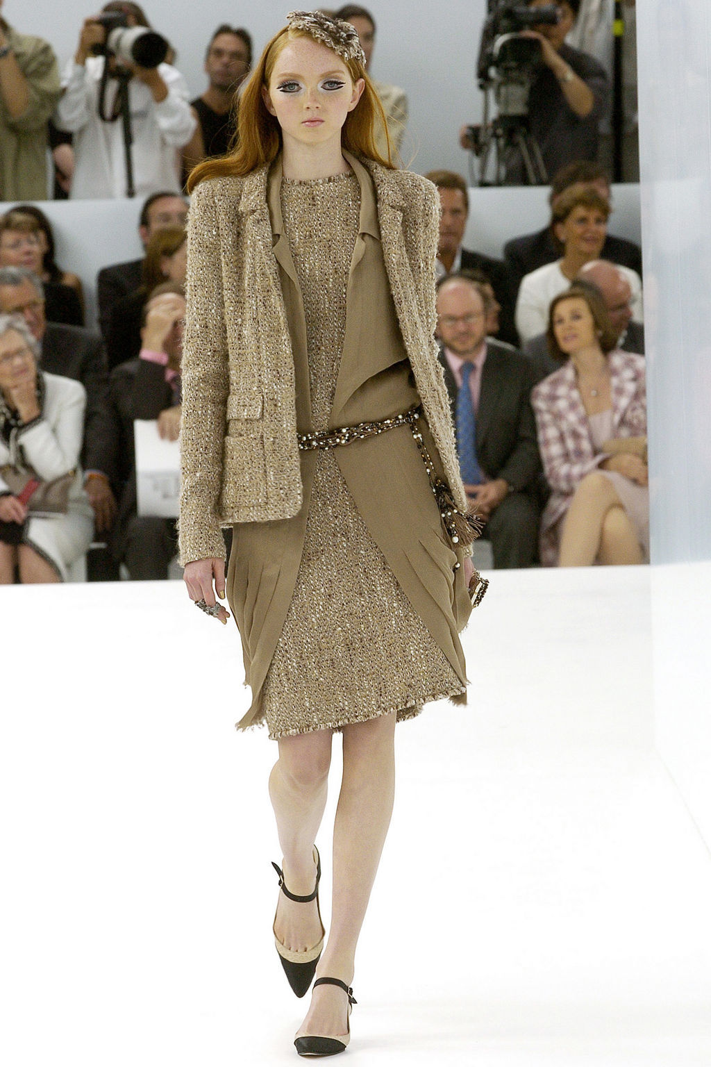 chanel haute couture f/w 2004 粗花呢外套