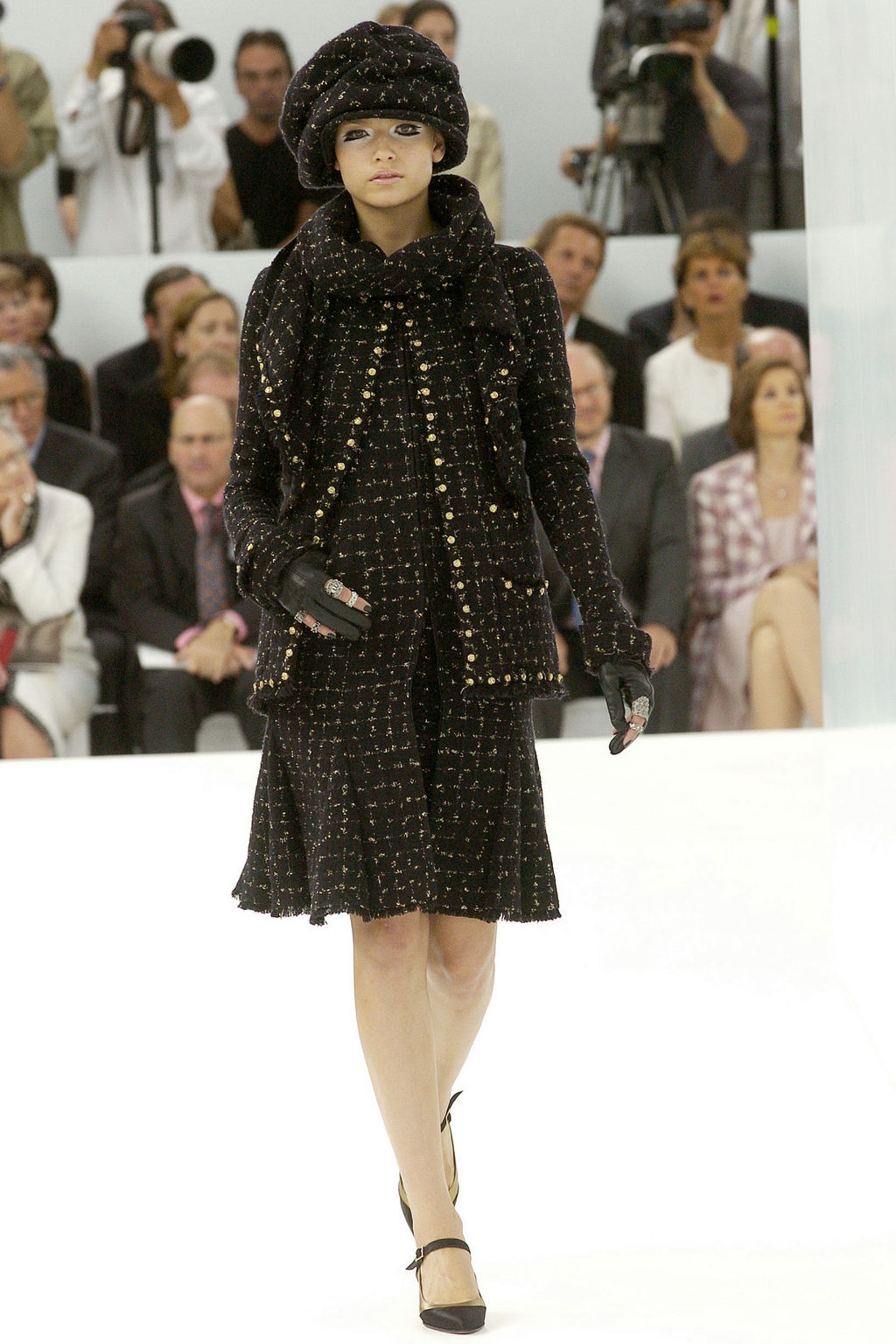 chanel haute couture f/w 2004 粗花呢外套