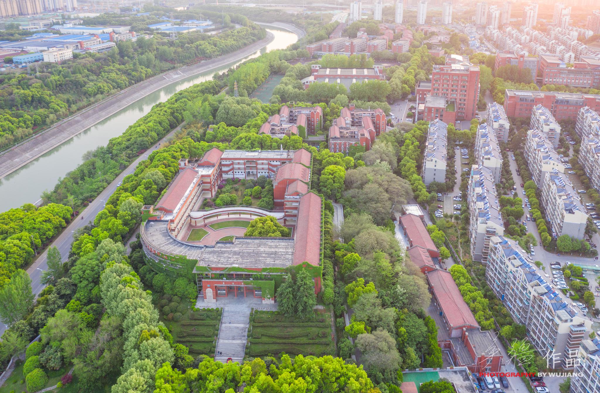 南京三江学院鸟瞰图图片
