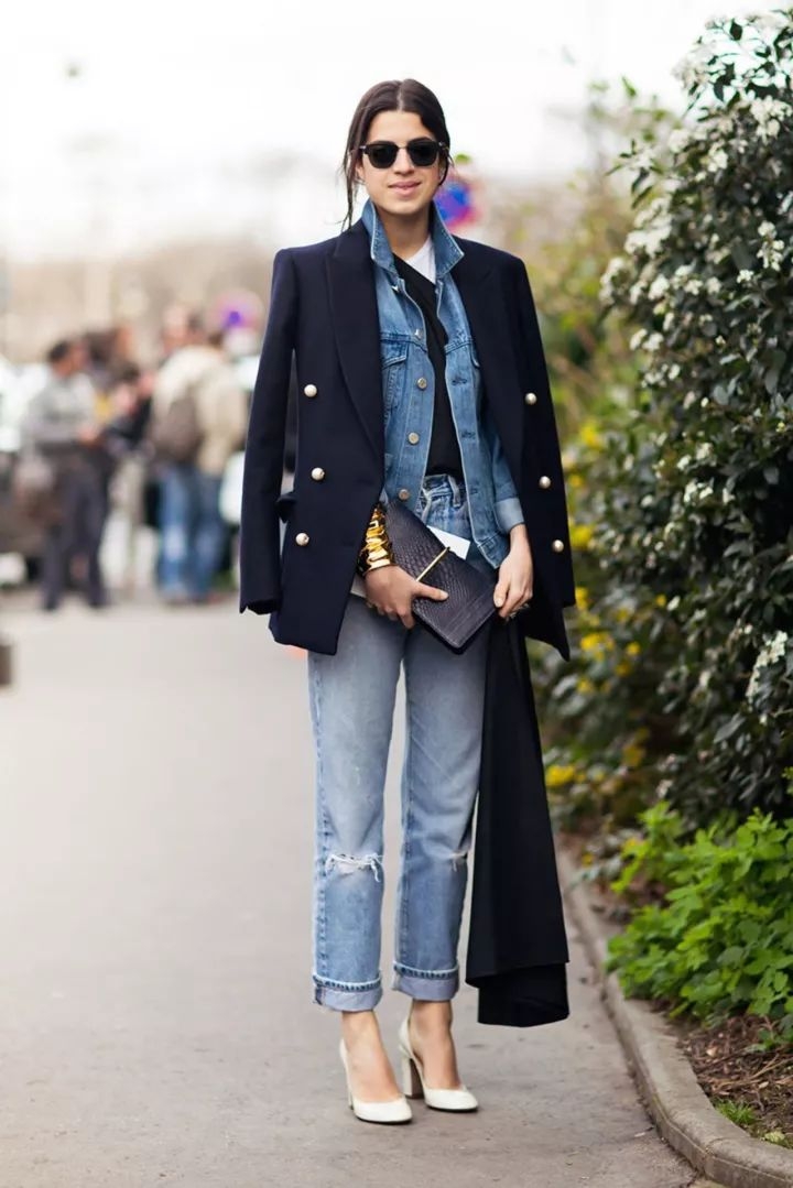 外套叠穿 混搭,保暖又时髦!