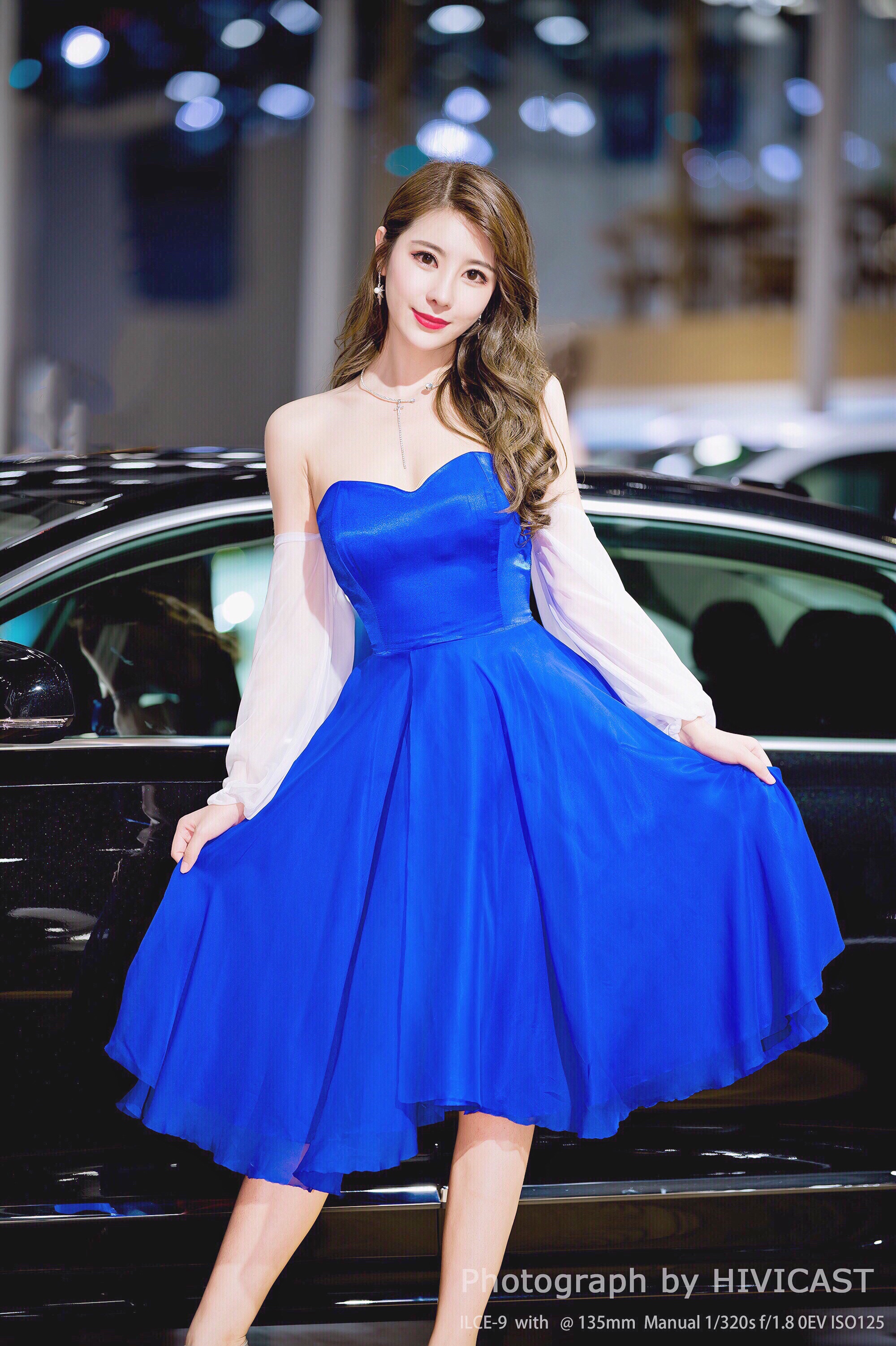 volvo展台 @王璐瑶cecilia sony a9   sony 135/1