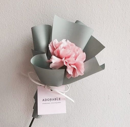 生活中的小美好,母亲节康乃馨花束包装