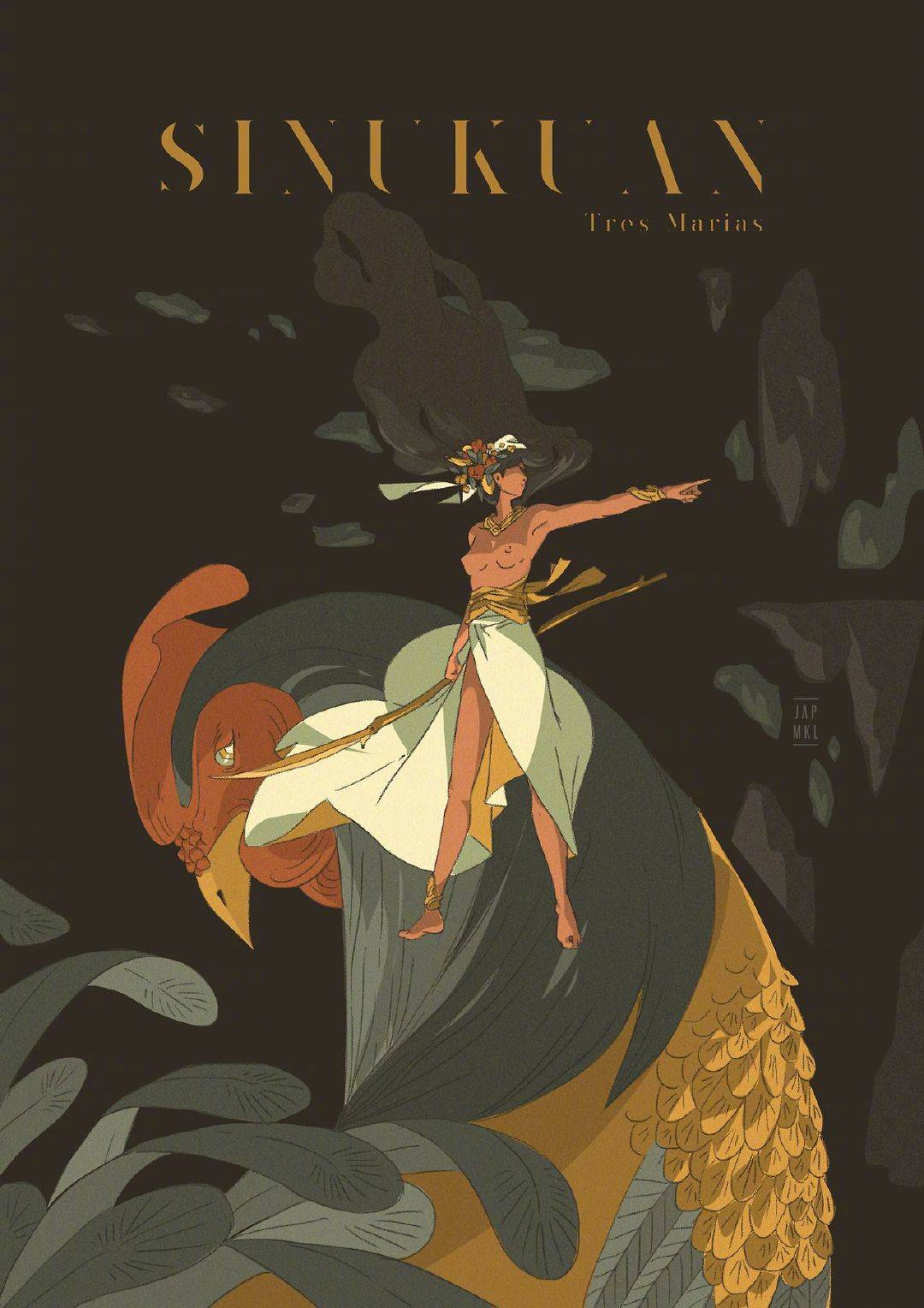 菲律宾插画师japmkl绘画作品japmikeltumblrcom