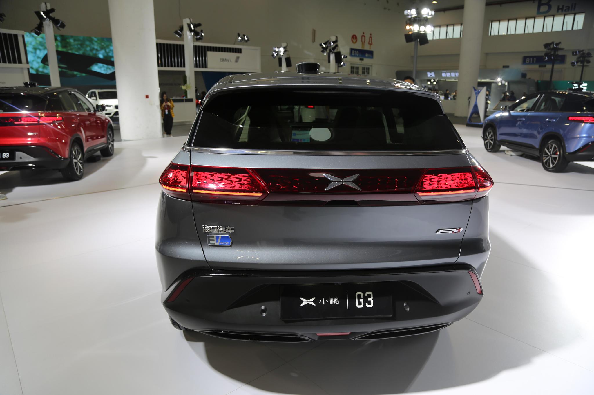 小鹏汽车g3纯电suv中国造车新势力重磅车型实拍