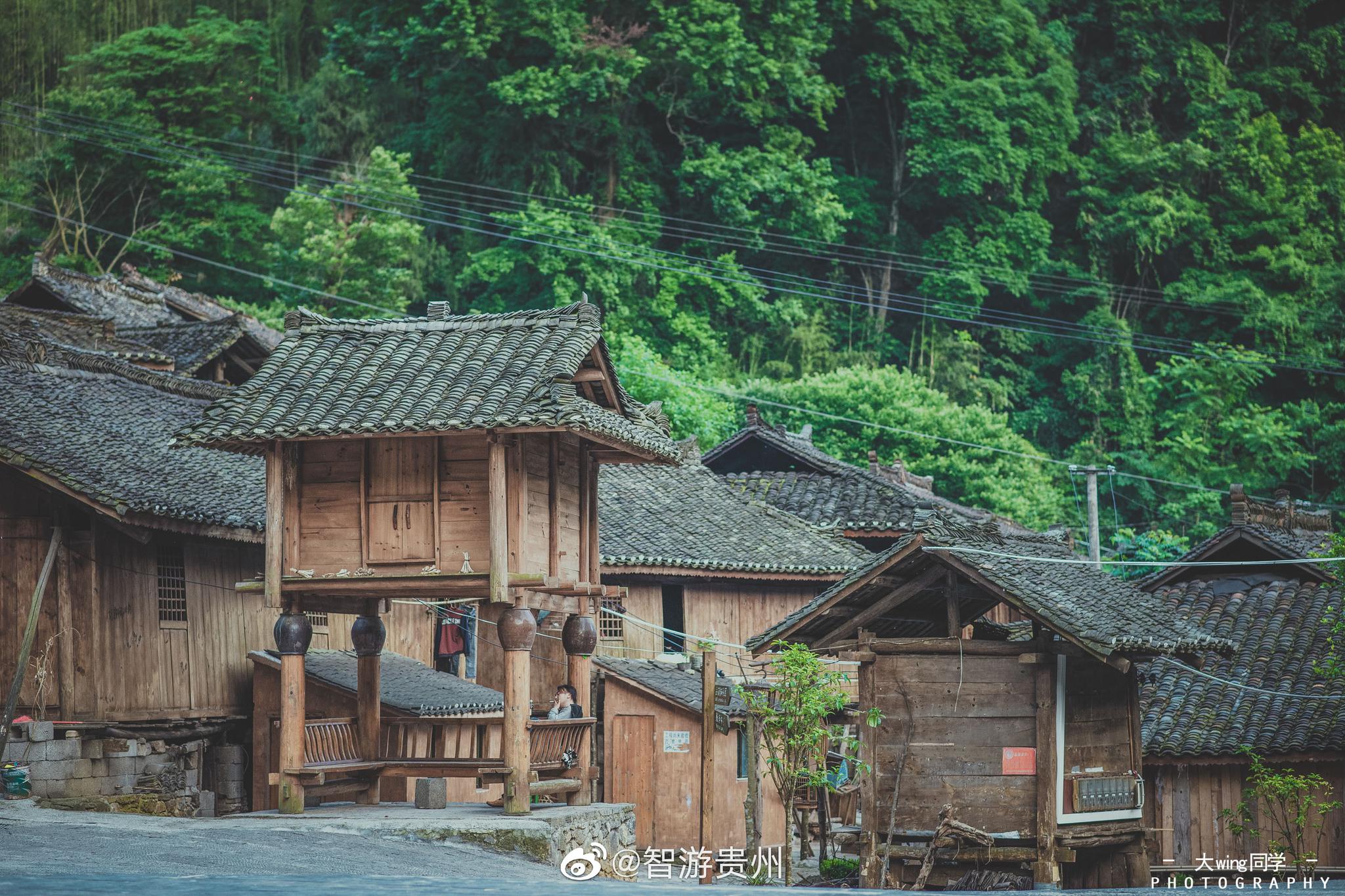 贵州懂蒙瑶寨，被群山环绕的一座寨子|贵州|画眉鸟|寨子|古民居|捕猎_新浪新闻
