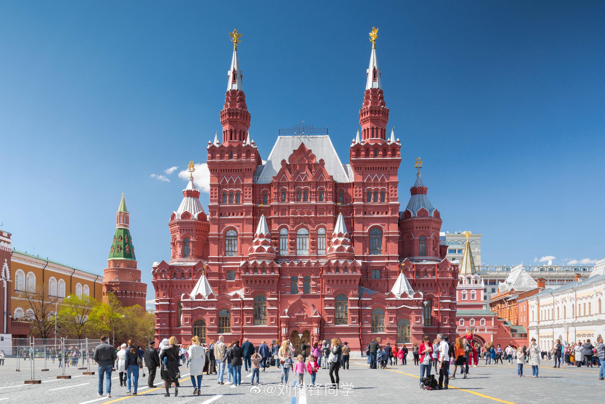 红场丨位于俄罗斯首都莫斯科市中心临莫斯科河