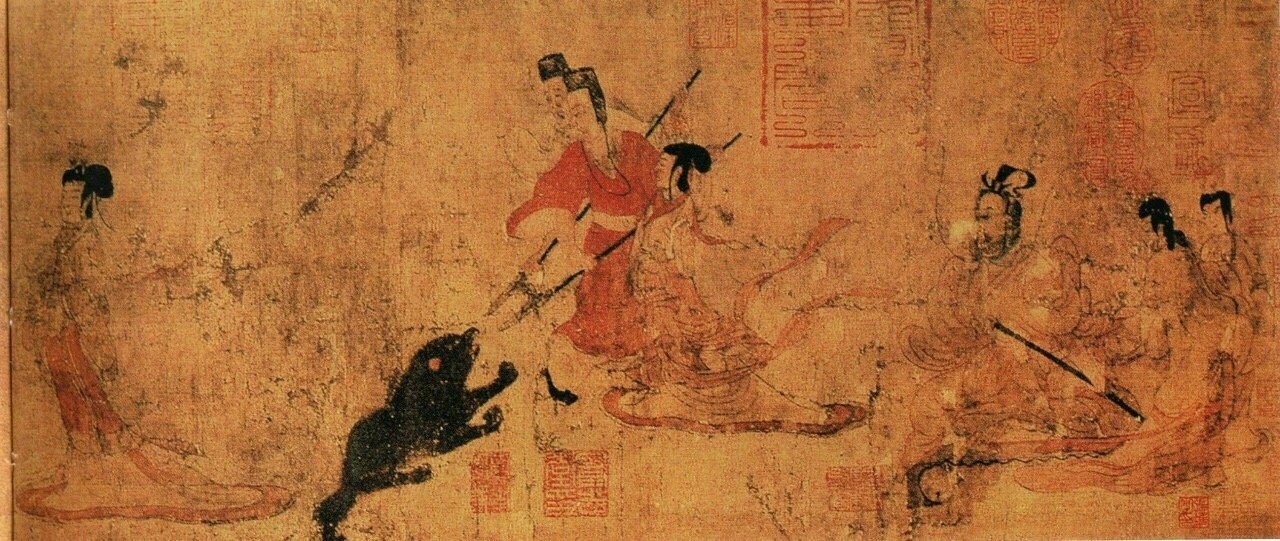 《女史箴图》为中国东晋顾恺之创作的绢本绘画作品。原作已佚_新浪新闻