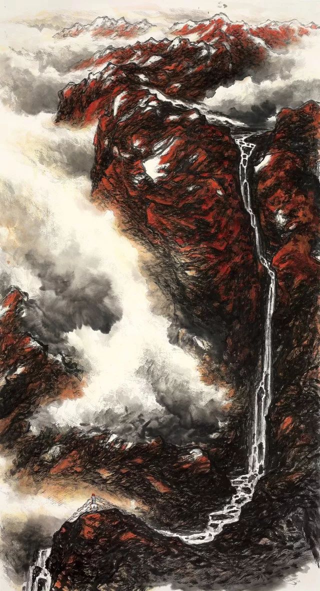 朱颂民:创作西部山水如朝圣一般庄严和幸福