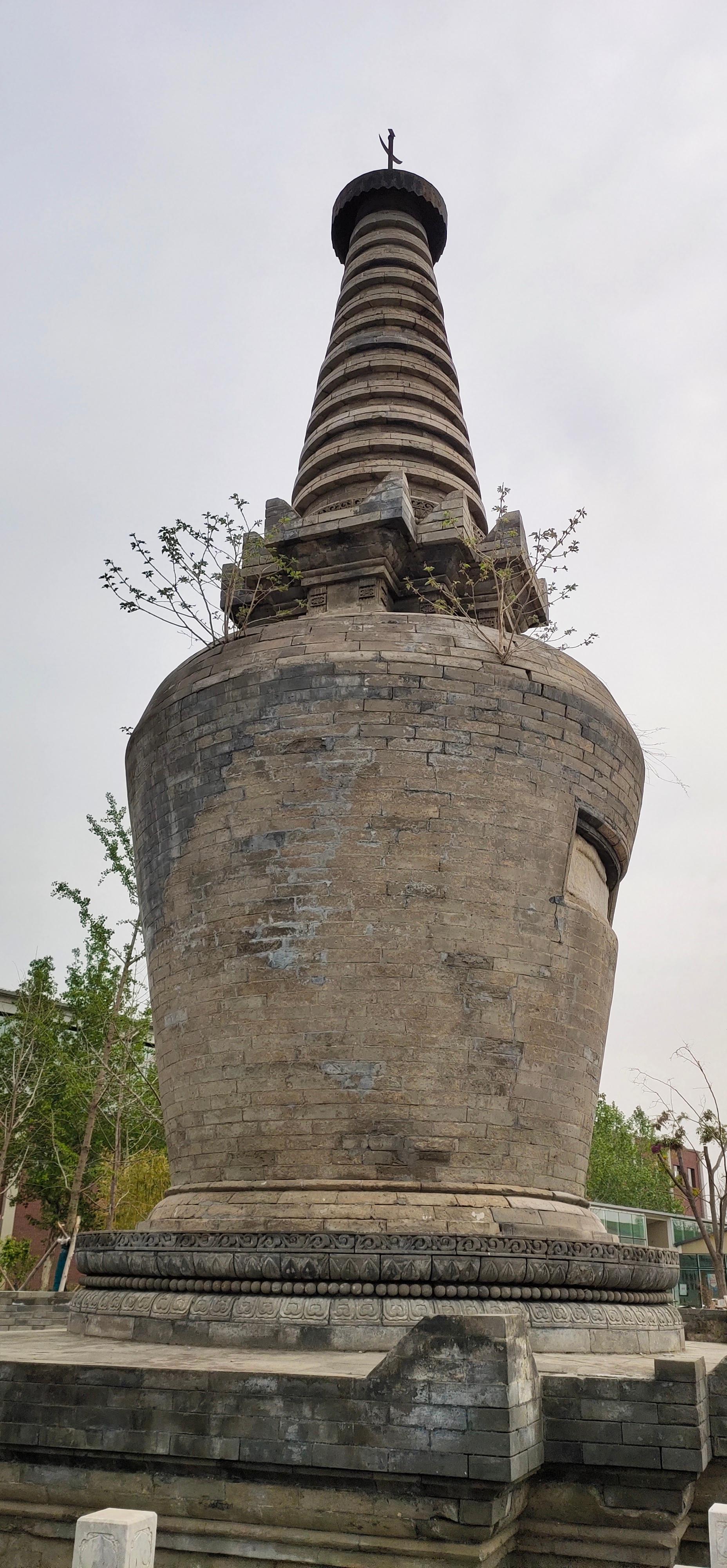 元代砖塔怎么没看到文保单位牌