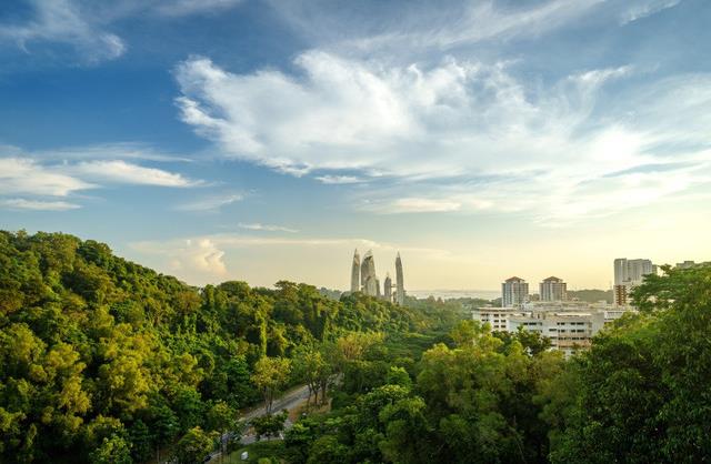 地球美之花芭山,是新加坡第二高点!