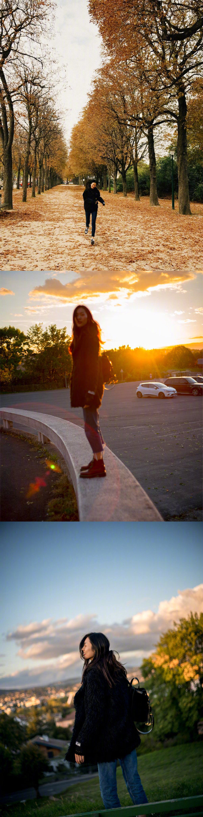 大表姐刘雯街拍拍照姿势合集~ 学习