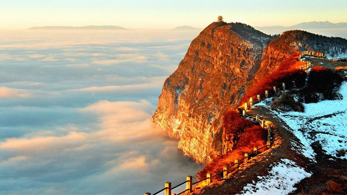 中国四大佛教名山均是优美的5a景区无论是否信佛都去看看吧
