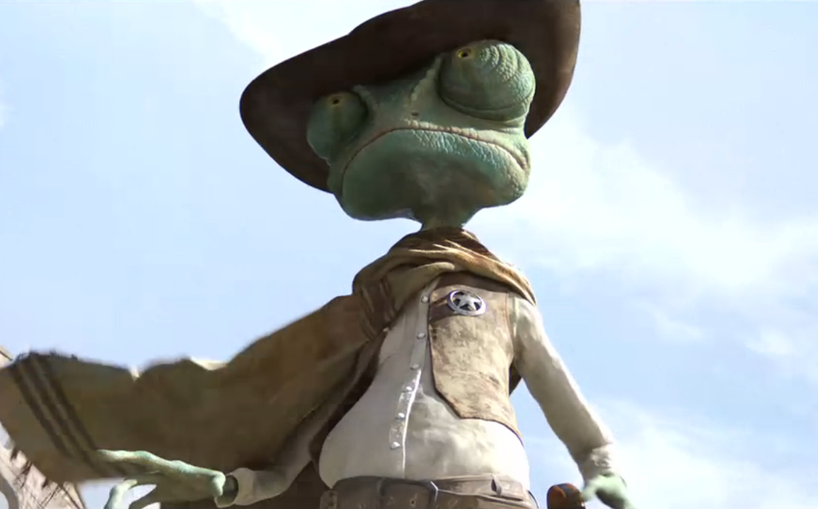 《兰戈》一部很有趣的西部动画电影!没人可以走出自己的故事