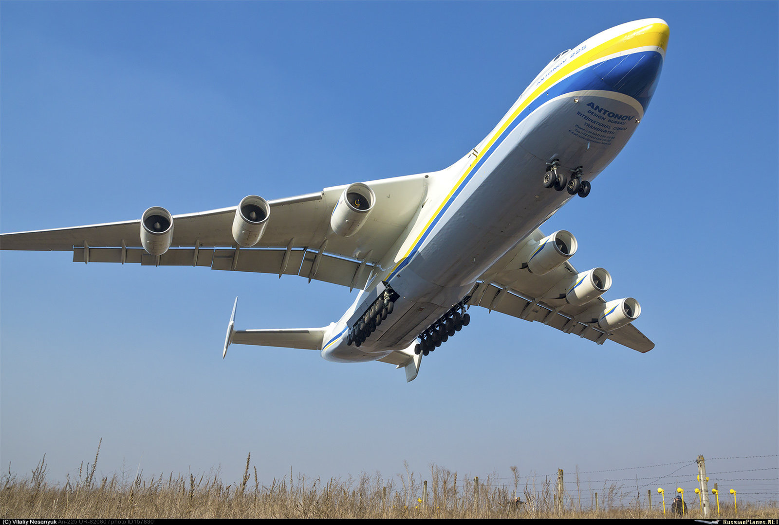 感受下目前世界上最大的飞机,安东诺夫-225