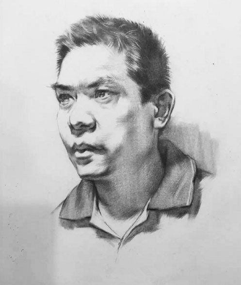 素描头像大关系画成什么样,才叫到位