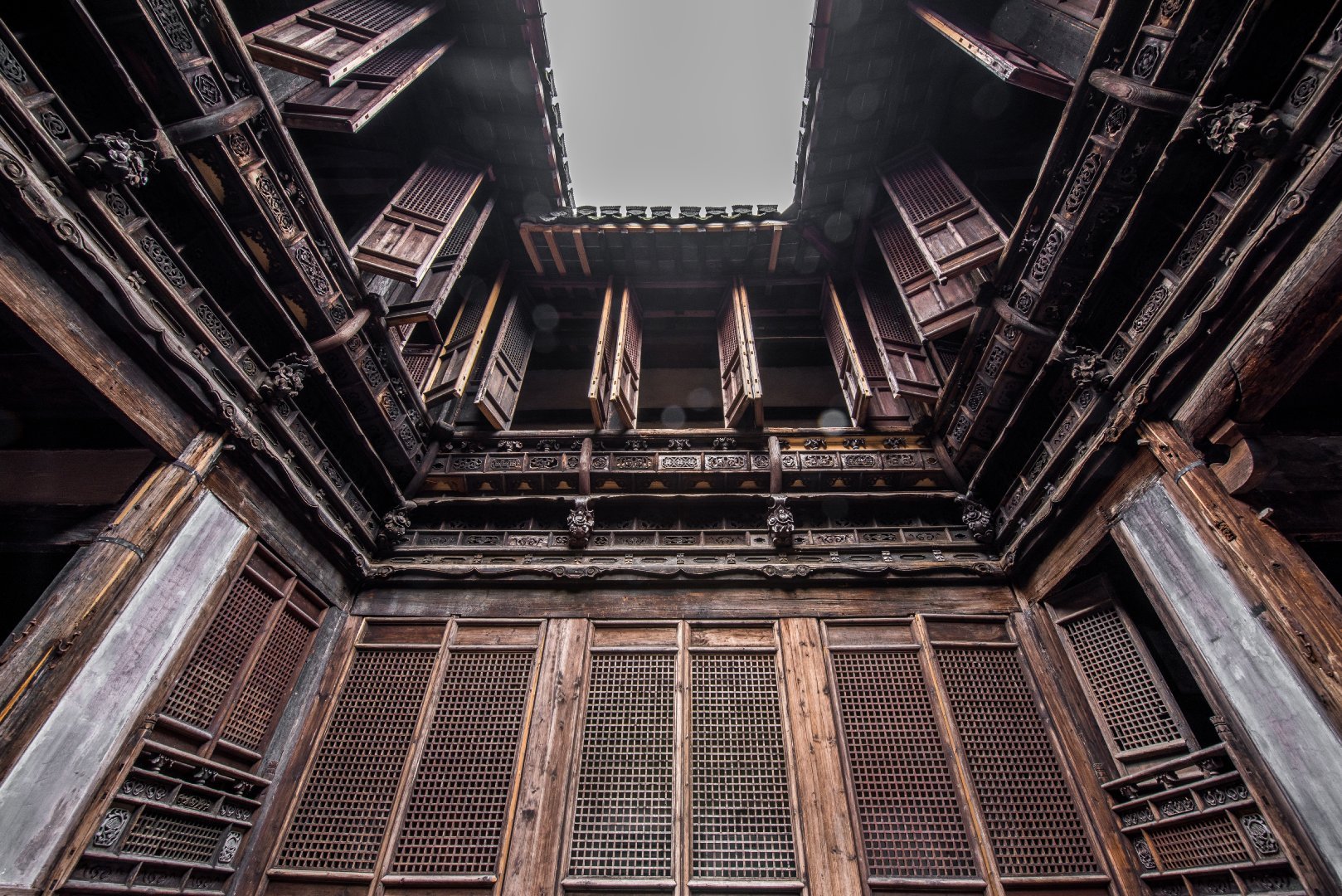 属于当时富商住宅,是整个安徽省保存最完整的明代民居之一