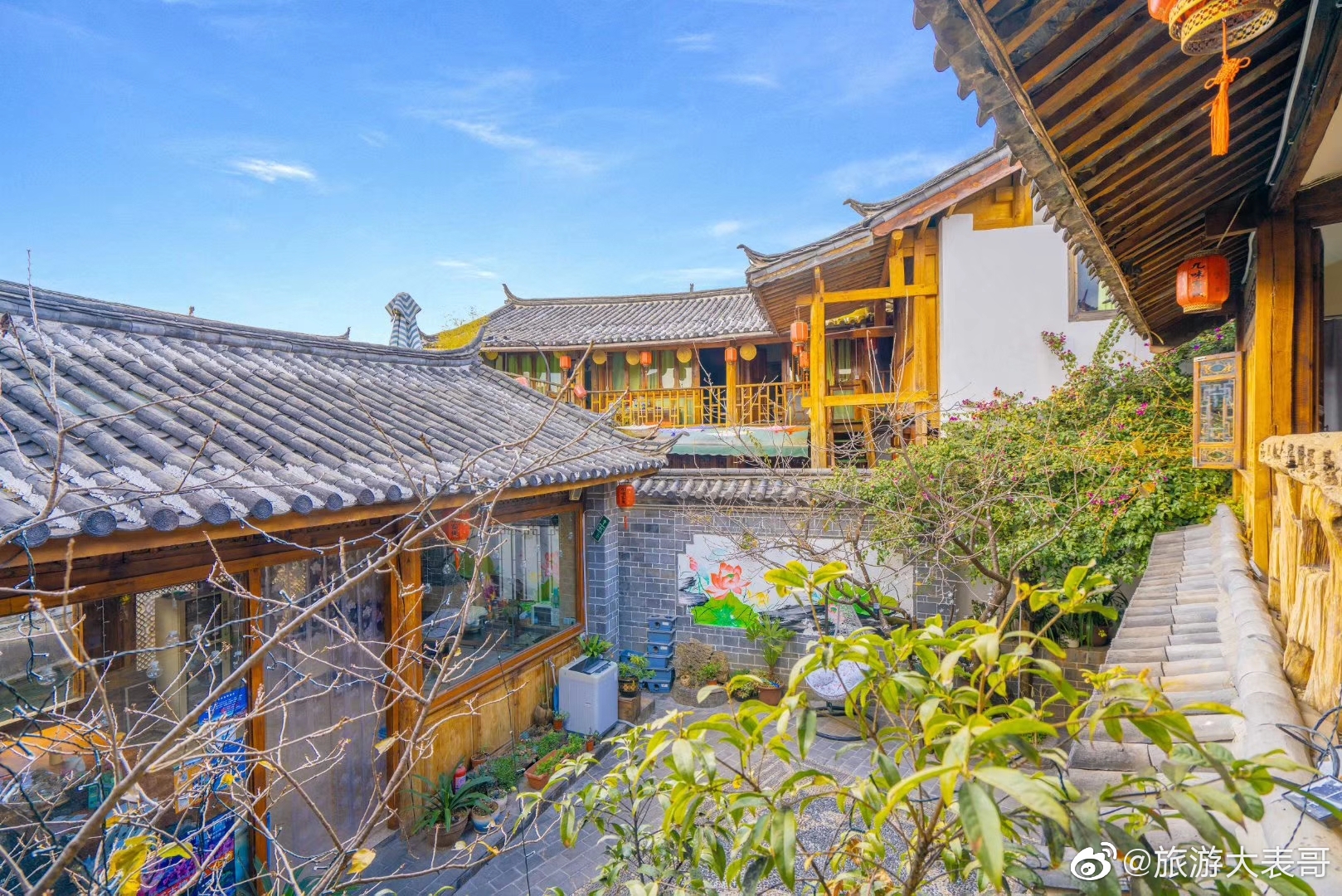 大研古城纳西民宿九味客栈今日有房云南旅游攻略丽江旅游攻略客