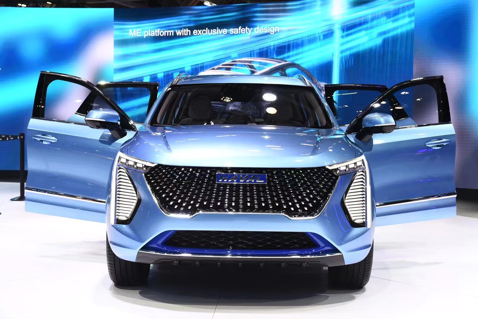 长城汽车首发概念车备受瞩目哈弗concept h诠释最新设计语言哈弗vis