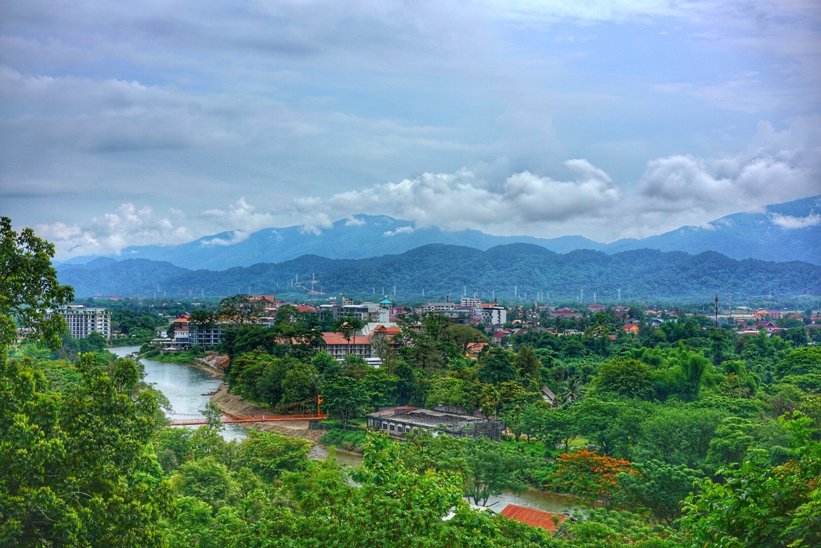 老挝万荣旅游景点图片