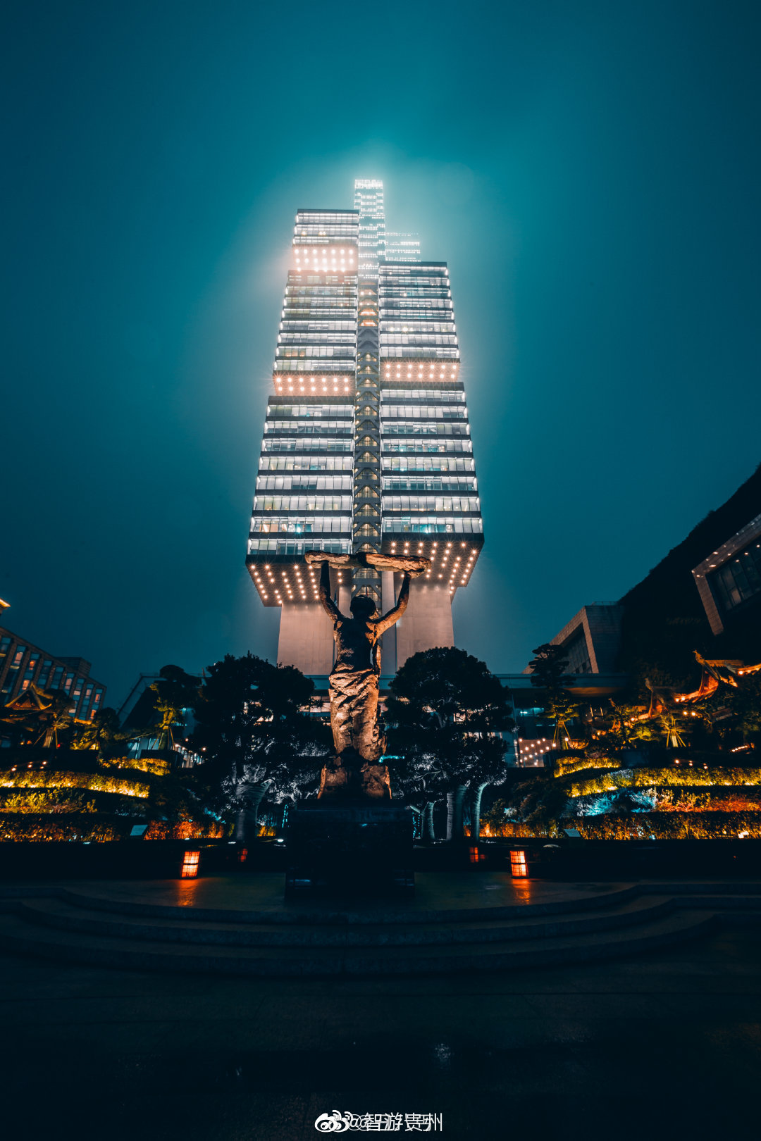 贵阳的标志性建筑,201要算一个