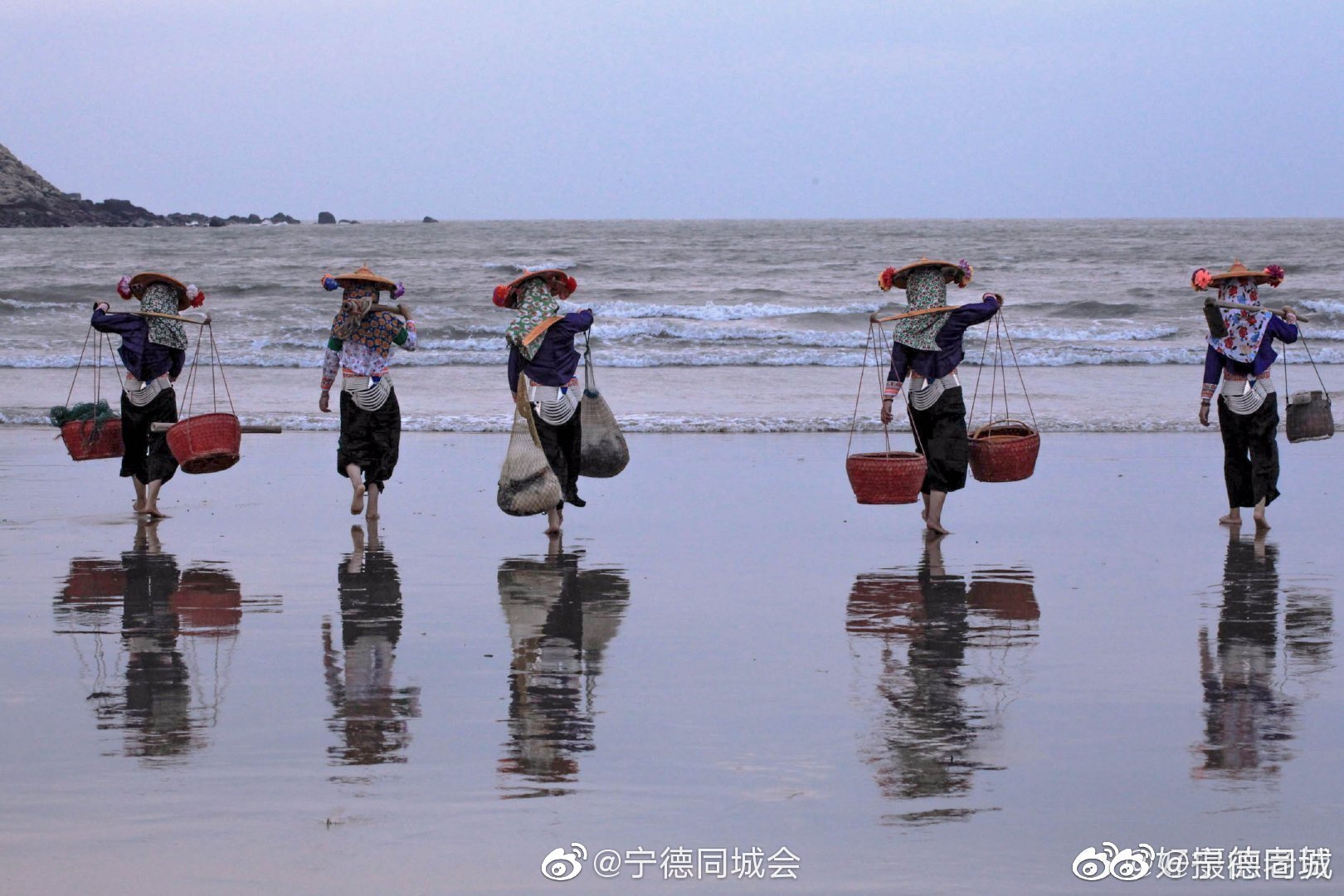 艳丽勤劳的霞浦女