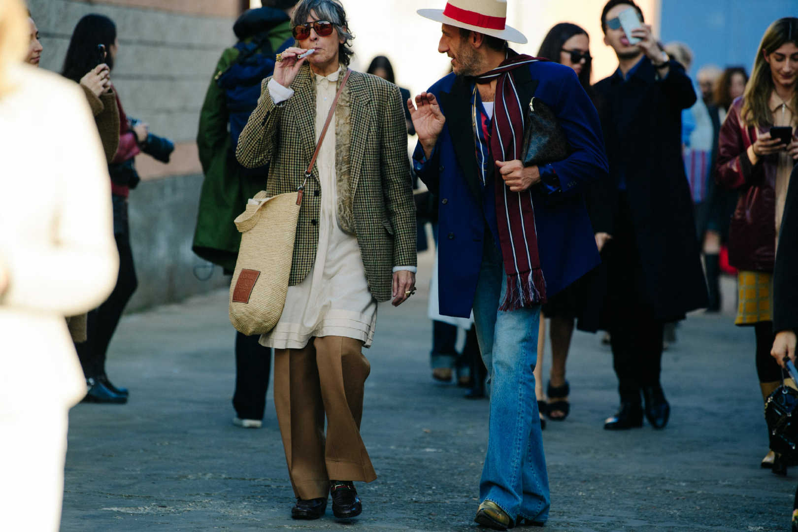 摄影师adam katz sinding镜头里的米兰时装周街拍