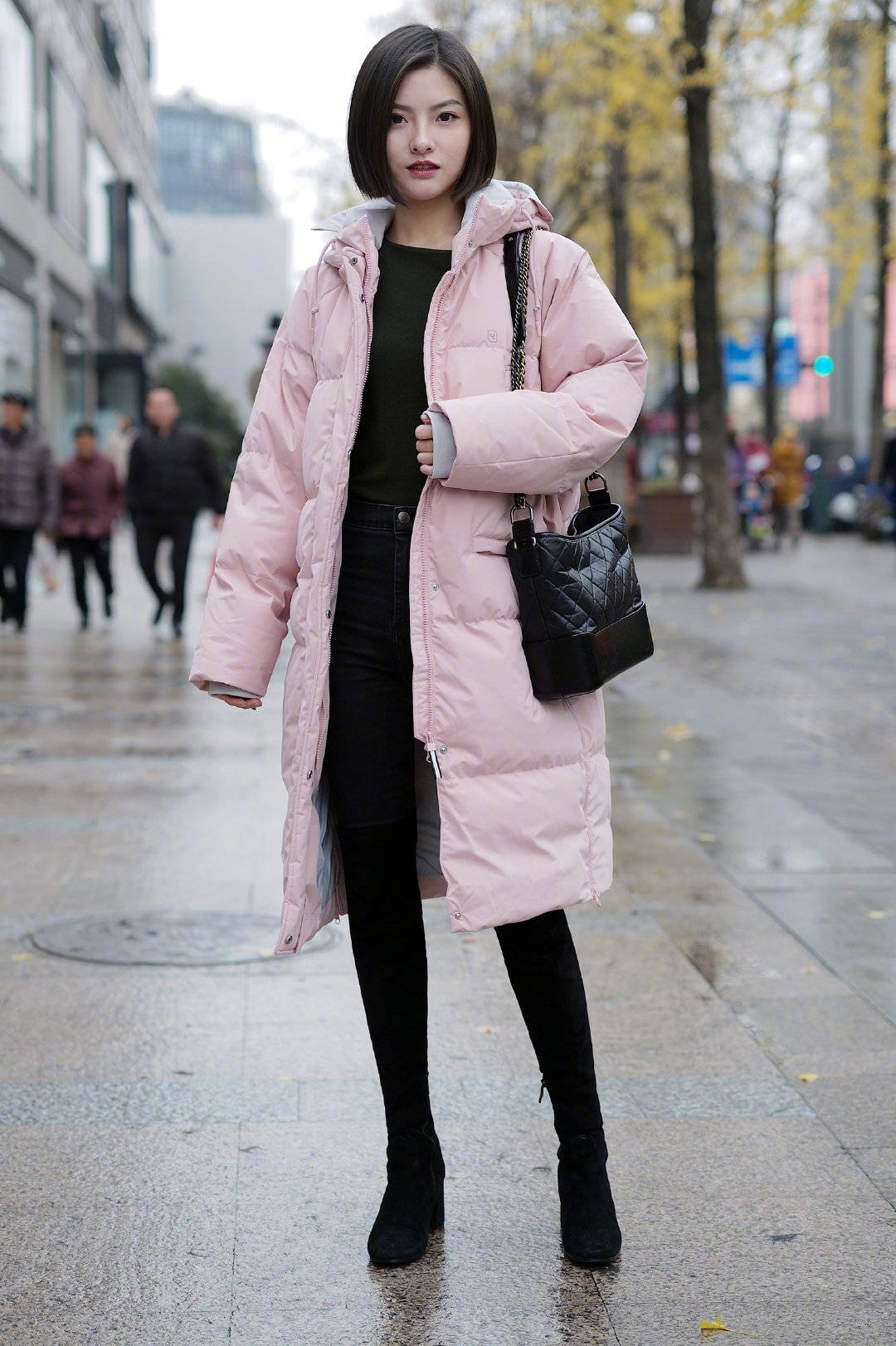显瘦不挑人的羽绒服,秋冬季节也要玩出新花样|羽绒衣|小姐姐|款式