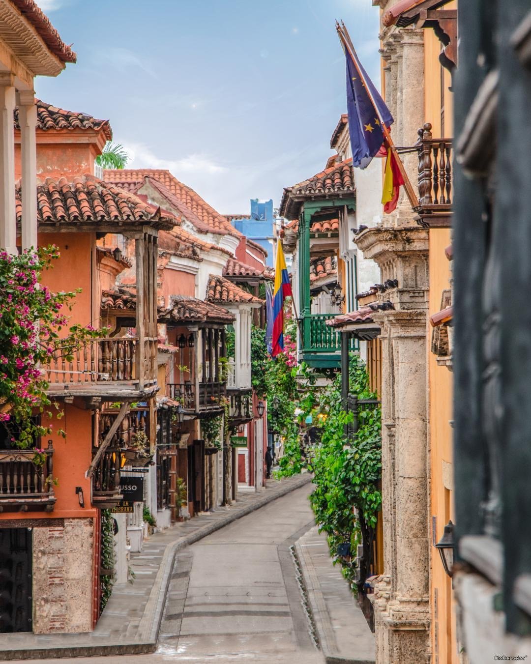 哥伦比亚的安静街头不止旅行