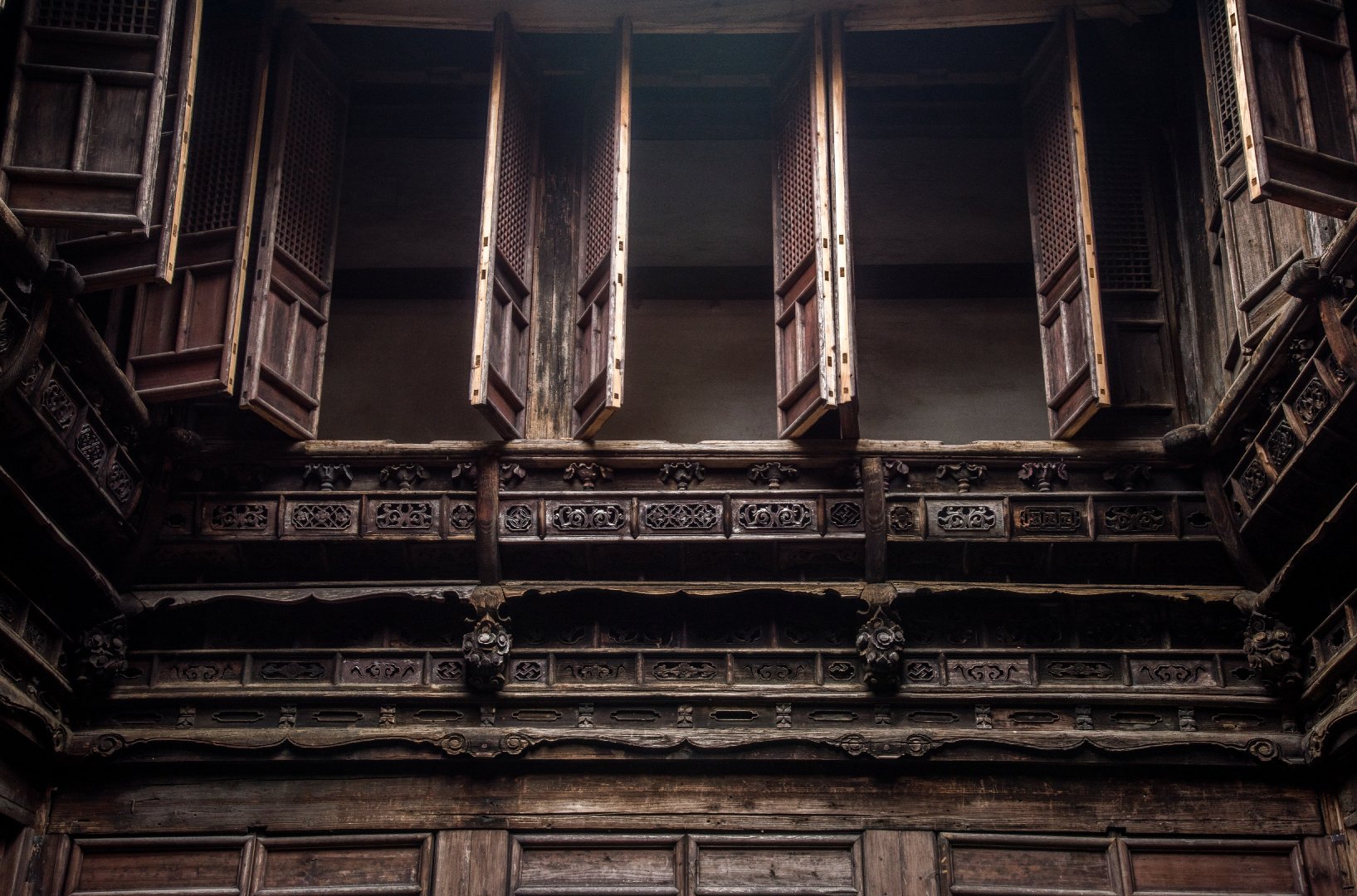 属于当时富商住宅,是整个安徽省保存最完整的明代民居之一