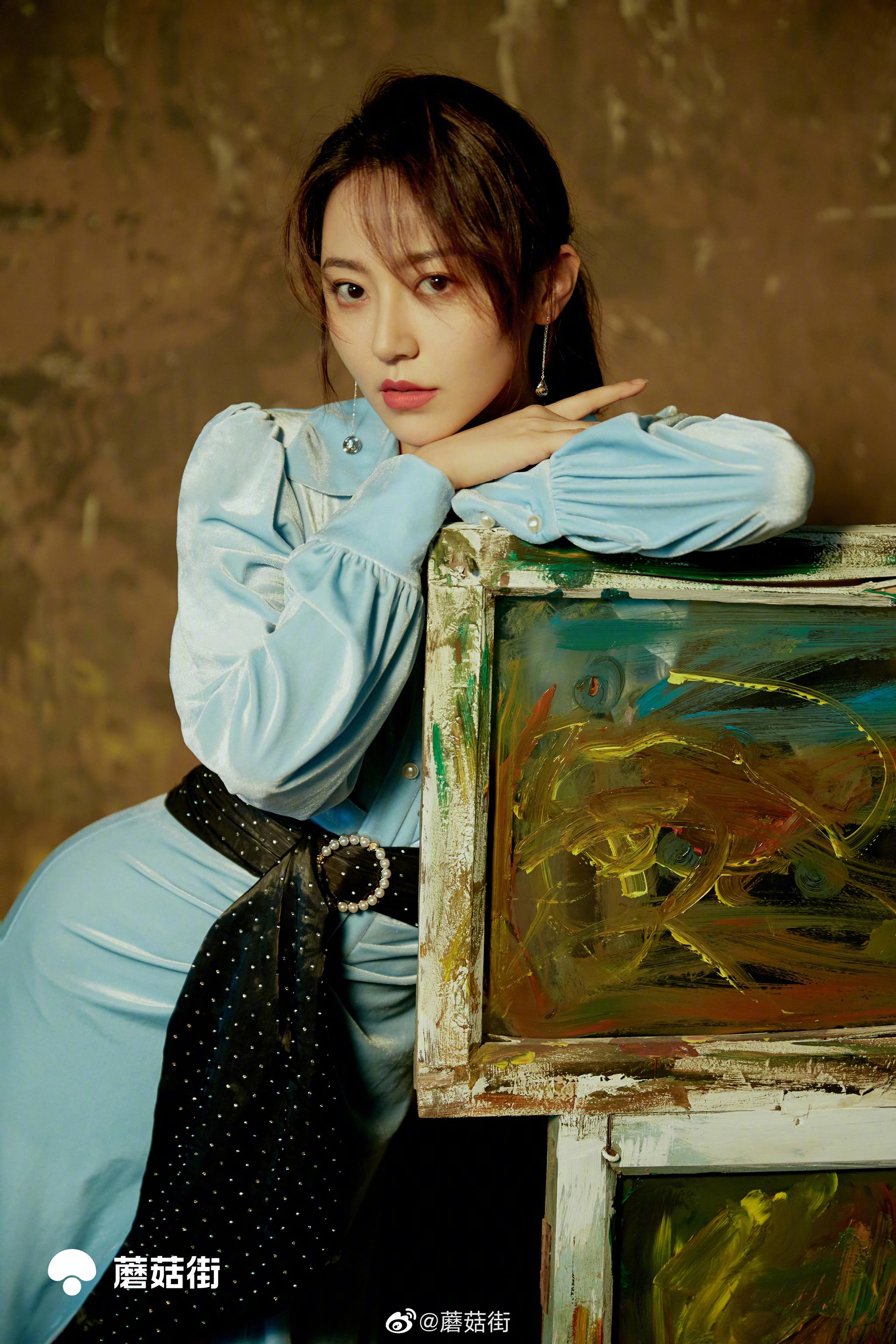 今日开机屏——@黄梦莹maggie 蘑菇街独家造型来啦