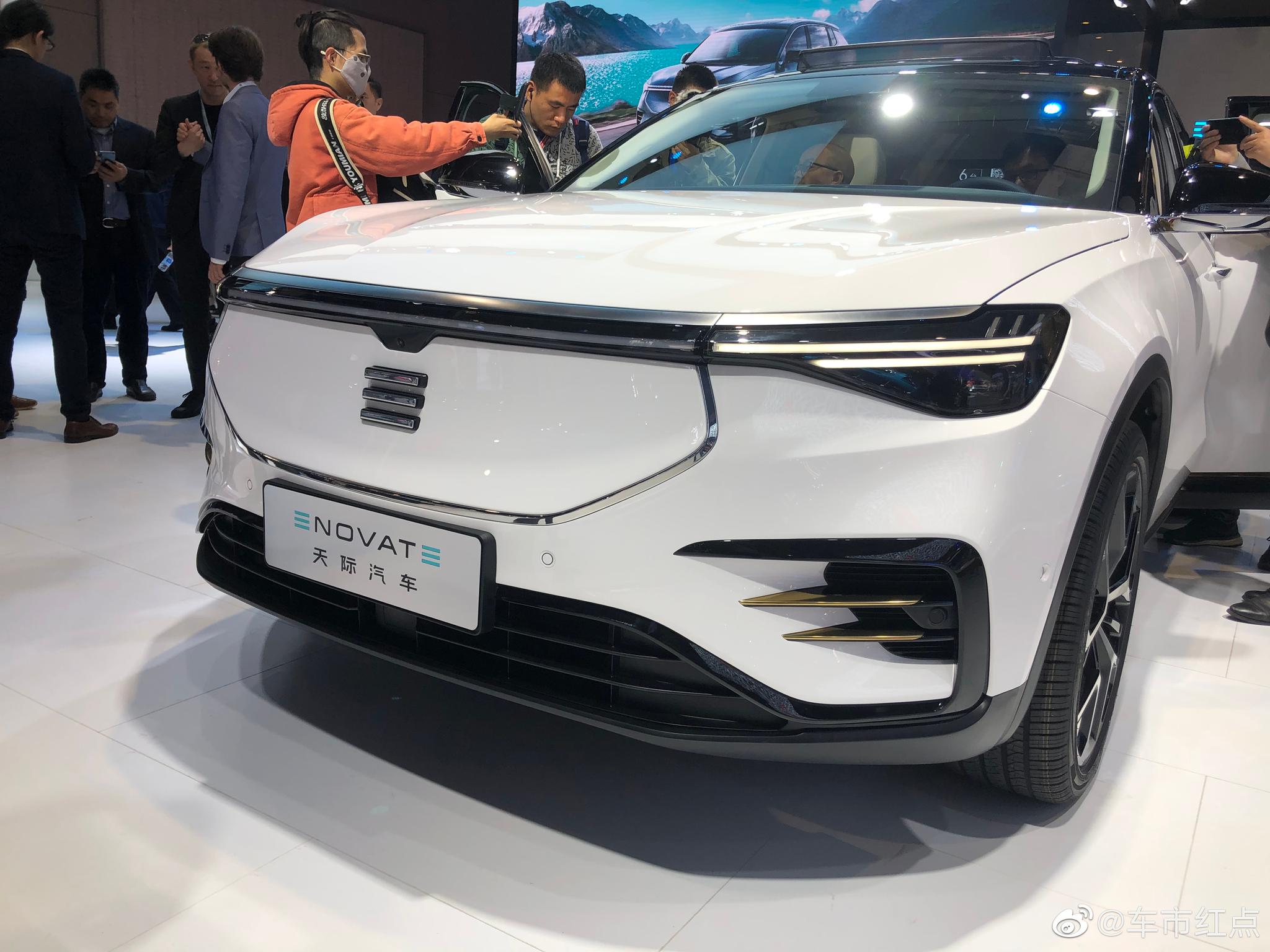 2019上海车展天际汽车旗下豪华智能suv天际me7公布预售价为366838