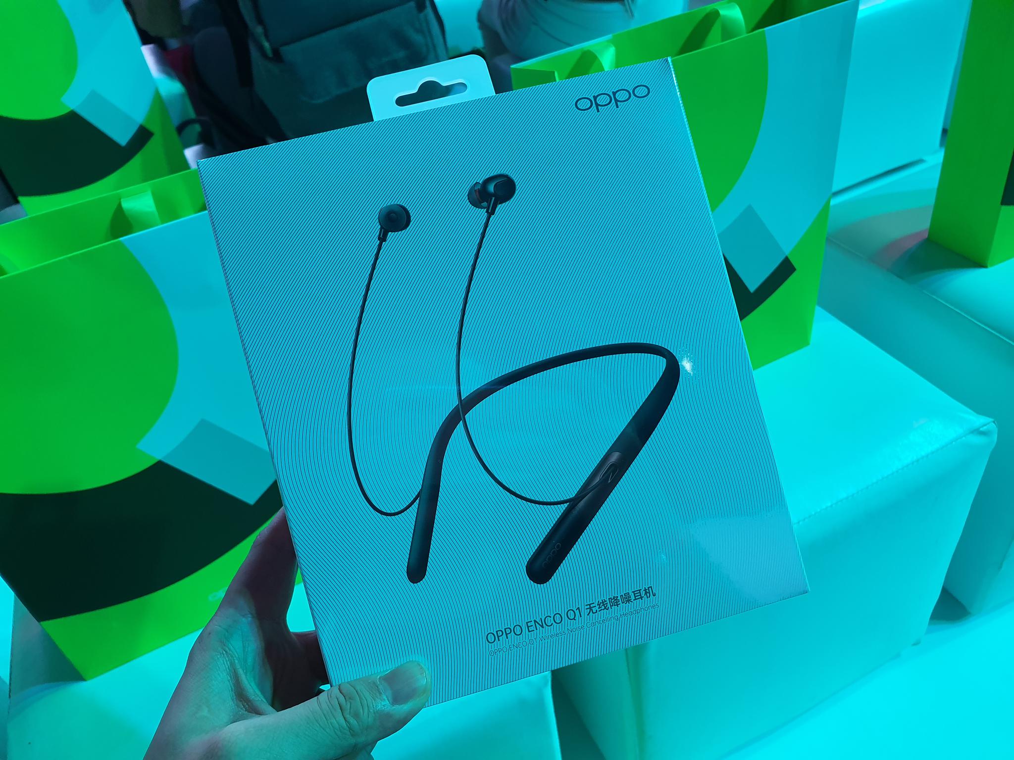 定价599元的oppo蓝牙降噪耳机encoq1也是9月12日首卖