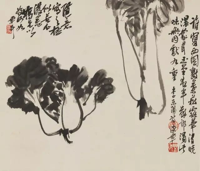 中国美術品　工筆画　陳年　陳半丁　半丁老人　サイズ　59✖️84cm 半丁老人：20世纪的中国绘画史中的巨匠。|陈半丁|设色_新浪新闻