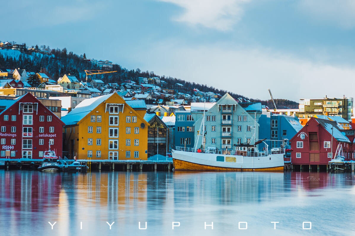 冬日的特罗姆瑟,期待中的极光之门 特罗姆瑟是挪威北部最大的城市