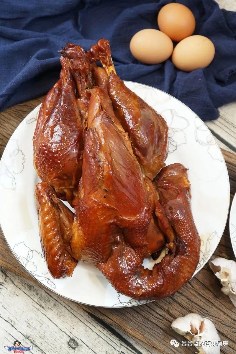 暴暴蓝联名款宽甸烧鸡!个儿大色正!吃不到它仙女都要落泪!