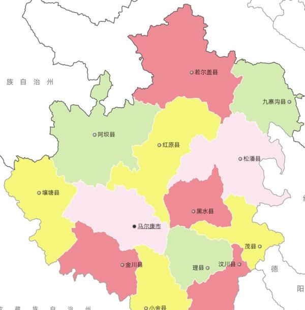 阿坝州1市12县,九寨仅占1%的美!这里处处是美景,处处是天堂