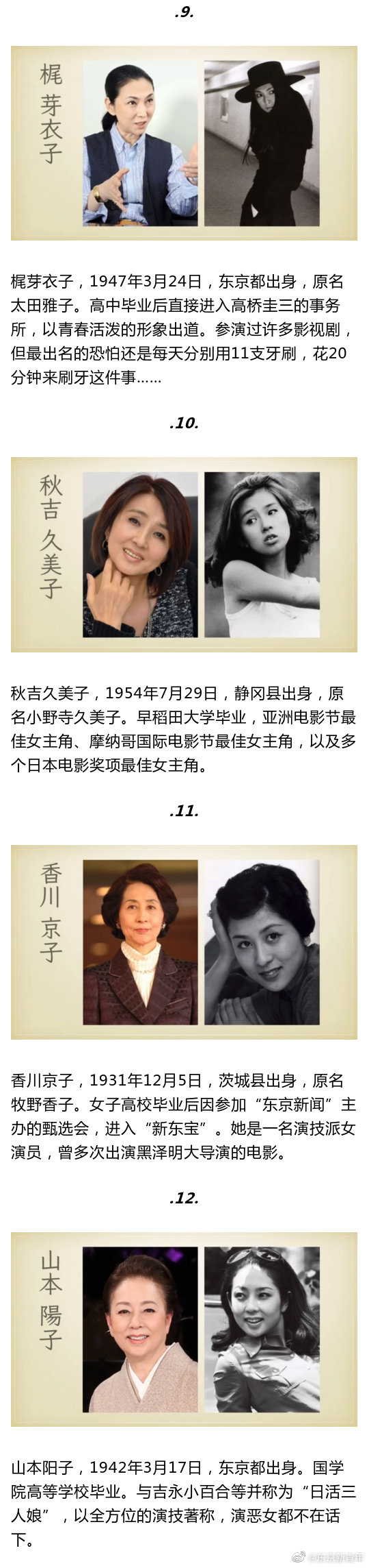 日本昭和最美30位女优颜值巅峰时无ps照片 最后一位堪称传奇 日本昭和最美30位女优颜值巅峰时无ps照片 最后一位堪称传奇