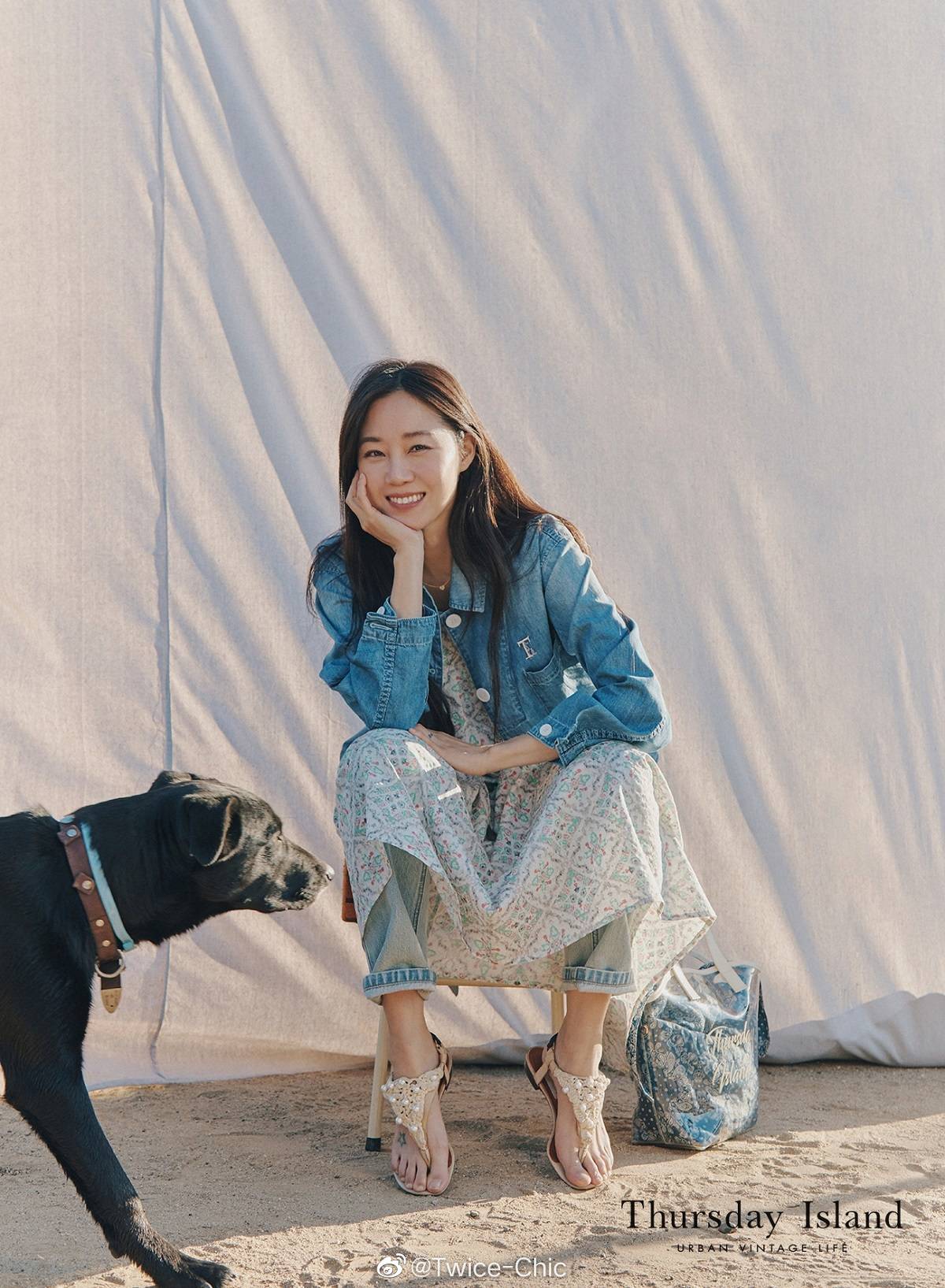 孔孝真 x thursday island 新季画报 | 马里布明媚温暖的阳光里