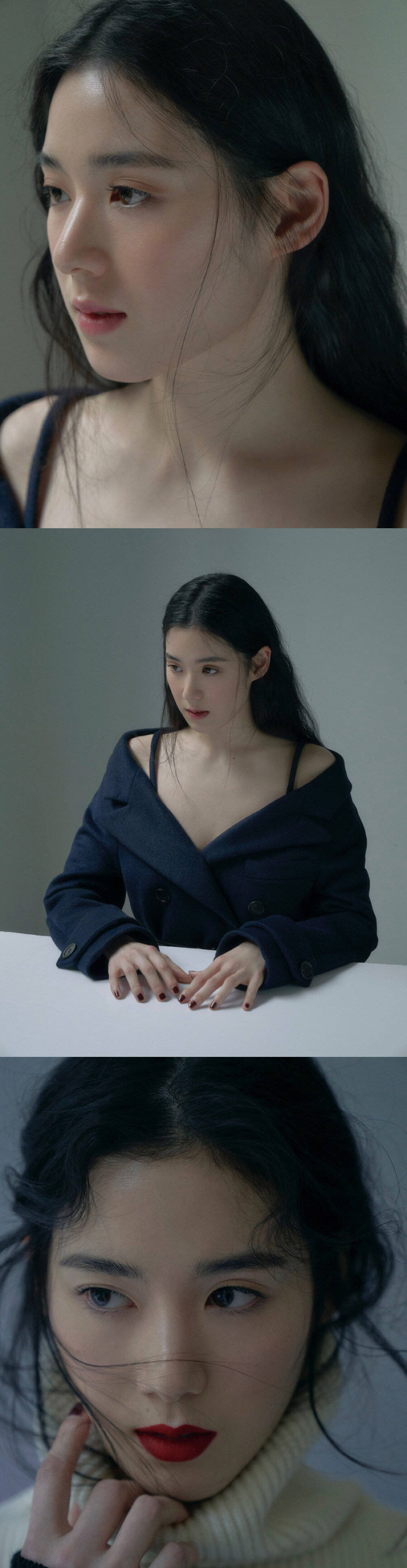 清冷气质颜郑恩彩