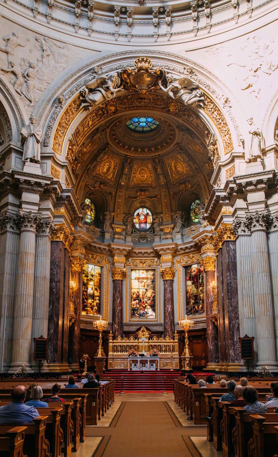 柏林大教堂丨巴洛克式与文艺复兴式建筑风格