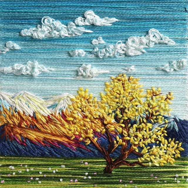 刺绣风景 | carolina torres