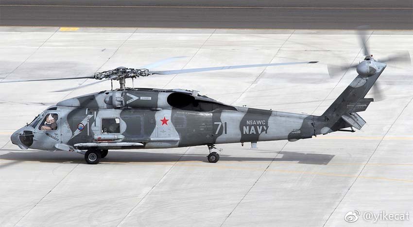 正文  sh-60f由美国海军的直升机反潜(hs)中队操作,直到他们被重新