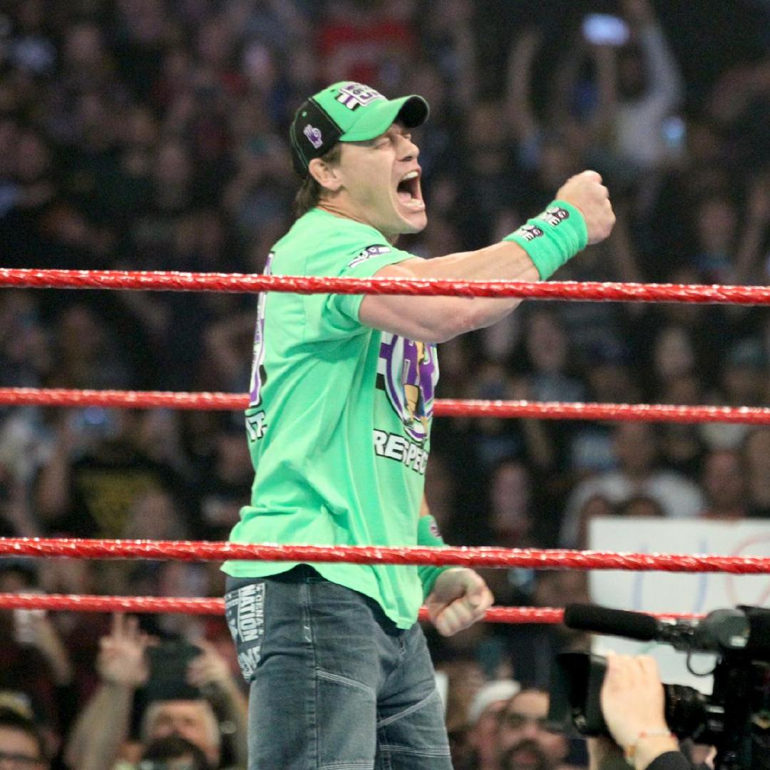 约翰塞纳@realwwejohncena 宣布角逐男子上绳挑战赛!