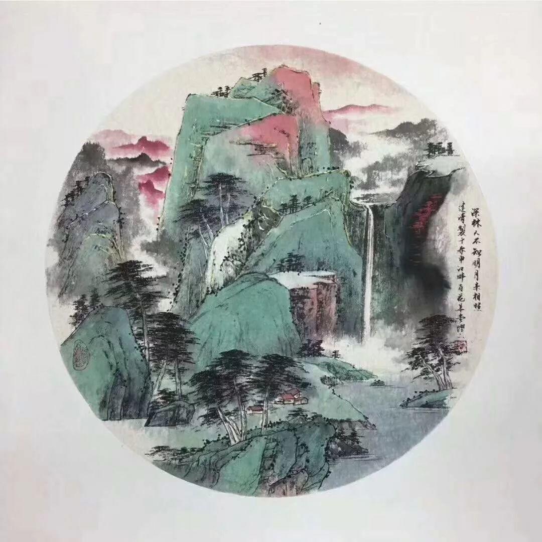 徐建清山东画家图片