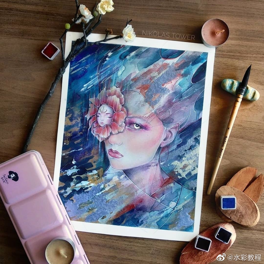 鲁本斯颜料来画人物作品也是很不错的哦byinsnikolastower
