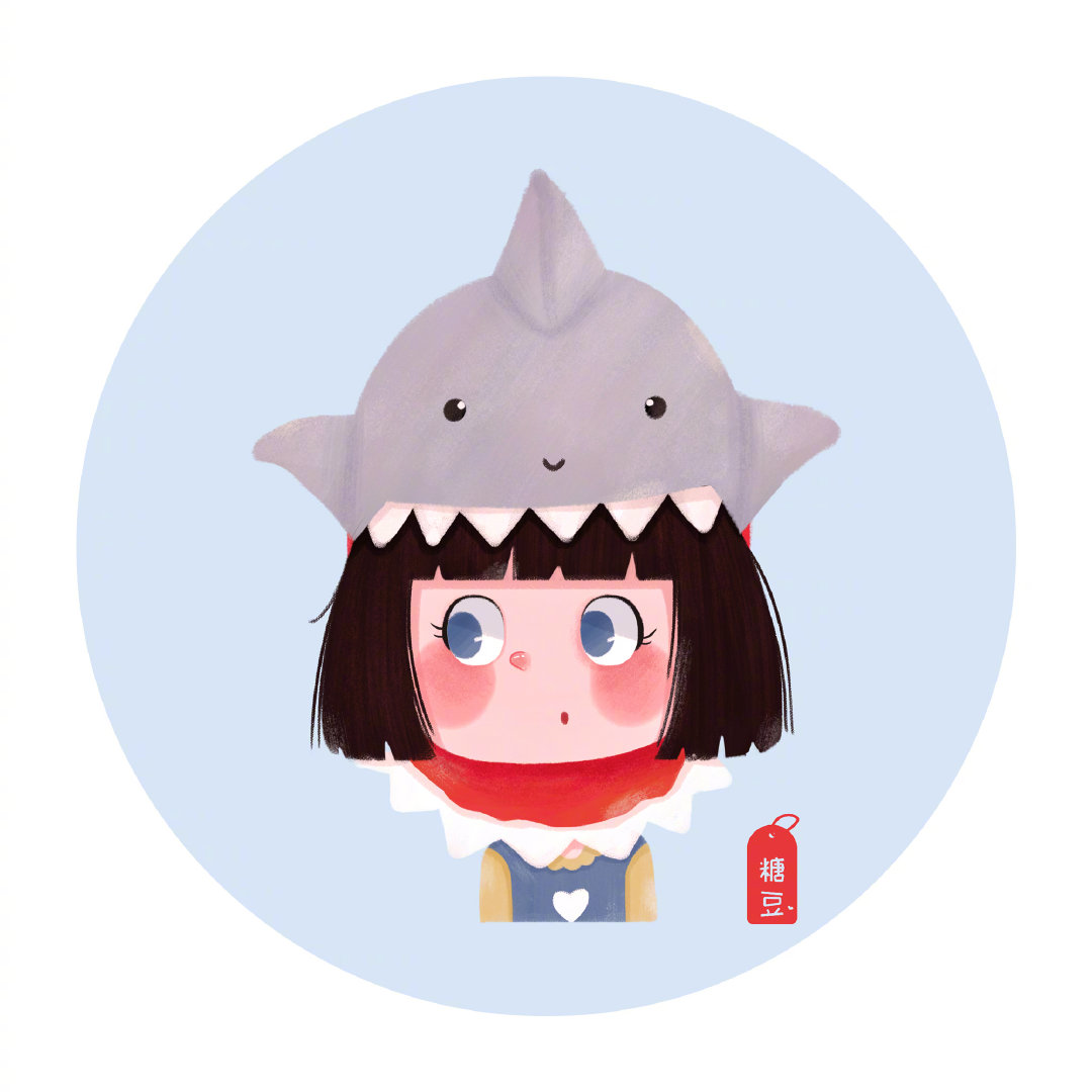 一组戴着可爱头套的小女孩( @糖豆lt )