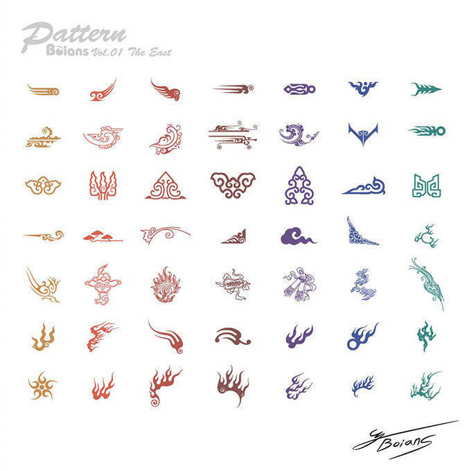 每一款都很美中国传统花纹图案大全