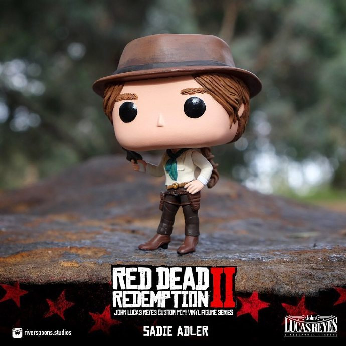 荒野大镖客救赎2定制版角色funkopop玩偶