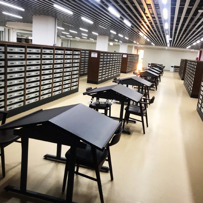 今年8月开始试运营的北京 中国农业大学图书馆.